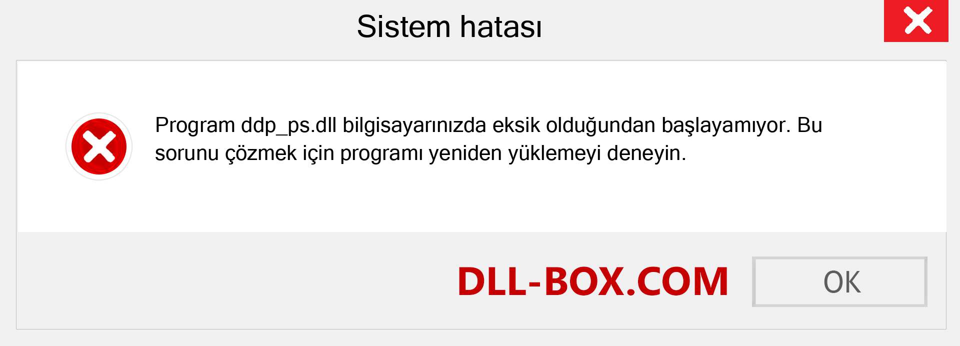 ddp_ps.dll dosyası eksik mi? Windows 7, 8, 10 için İndirin - Windows'ta ddp_ps dll Eksik Hatasını Düzeltin, fotoğraflar, resimler